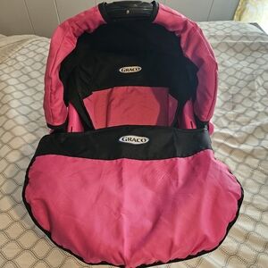 Vintage TollyTots Graco BabyDoll Carrier Car Seat Pink Black Y2K Girlhoodcore